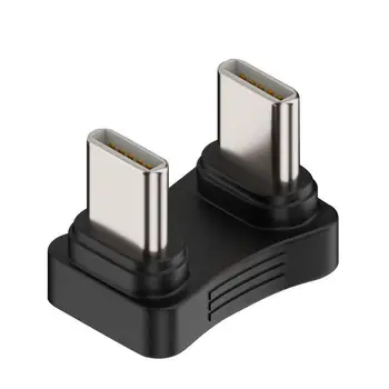 C tipo Vyrų Vyrų Adapteris | 65W U-formos USB Adapteris | USB 2.0 Telefonų Įkrovimo Keitiklis su 